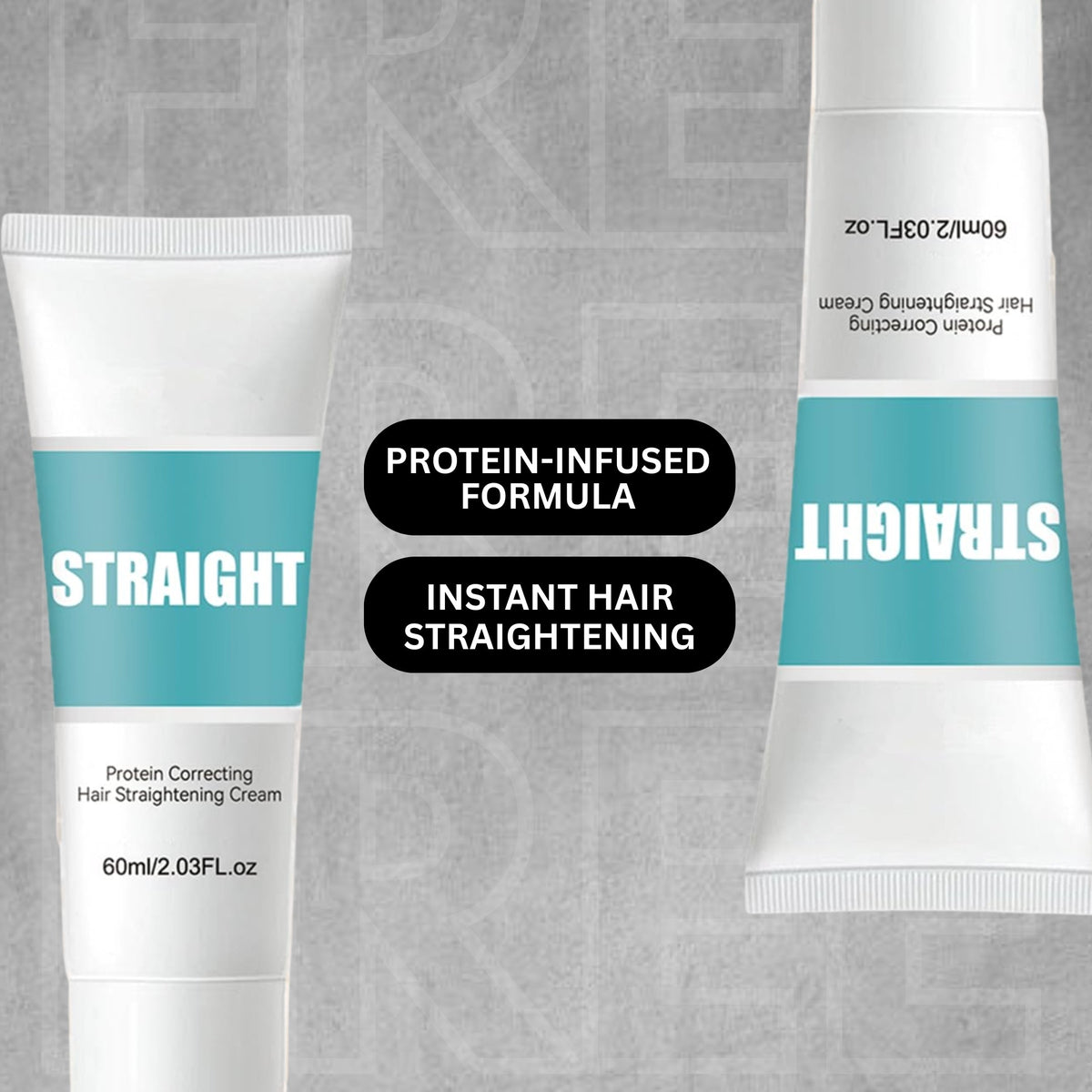 Protein Hair Straightening Cream – Gentle Damage-Repair & Smoothing Formula 60ml