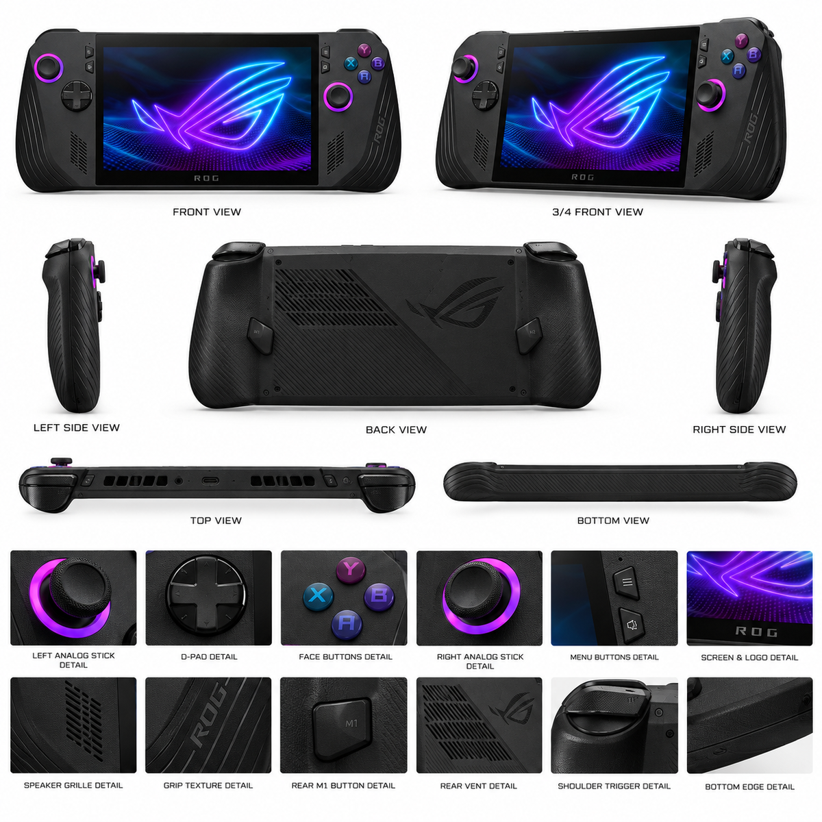 ASUS ROG Ally X 1TB – High-Performance Handheld Gaming Console